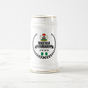 Nigeria Bierglas
