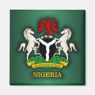 Nigeria COA Magnet