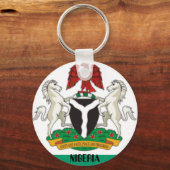Nigeria_coa, NIGERIA Schlüsselanhänger (Vorderseite)