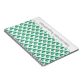 NIGERIA Custom Add Your Name Notebook Journal Notizblock (Rechte Seite)