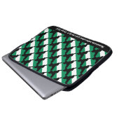 NIGERIA FLAG Anpassbare Schrift Laptopschutzhülle (Vorne Knopf)