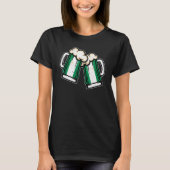 Nigeria Flag Beer Tasse Cool nigerianischer Bier T-Shirt (Vorderseite)