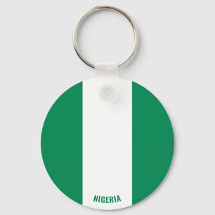 Nigeria Flag Charming Patriotic Schlüsselanhänger