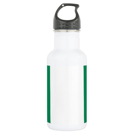Nigeria Flag Liberty Flasche Edelstahlflasche (Vorderseite)