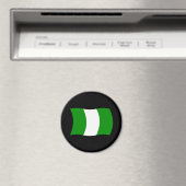Nigeria Flag Magnet (In Situ (Geschirrspüler))