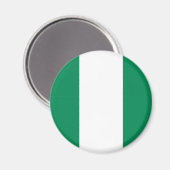 Nigeria Flag Magnet (Vorderseite/Rückseite)