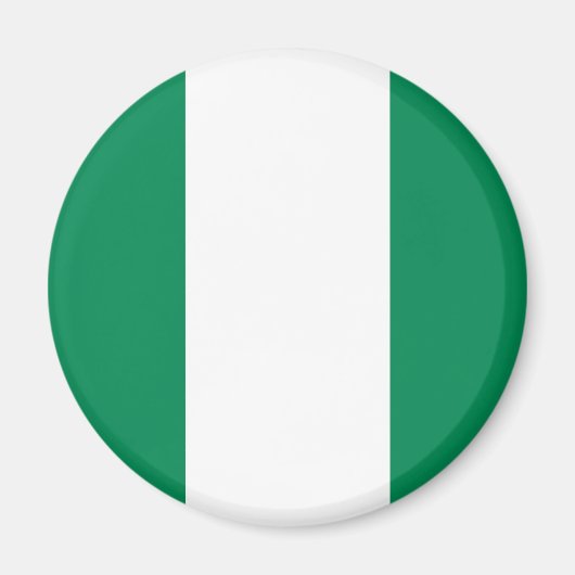 Nigeria Flag Magnet (Vorne)