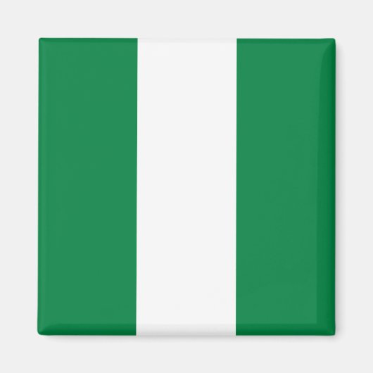 Nigeria Flag Magnet (Vorne)