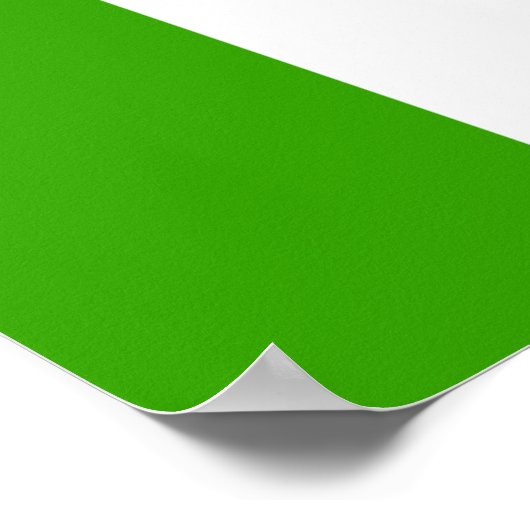 Nigeria Flag Nigerias Land Afrika Zuhause Heimat Poster (Ecke)