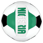 Nigeria Flag Patriotic Fußball (Gedreht)