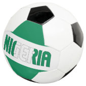 Nigeria Flag Patriotic Fußball (Dreiviertel)