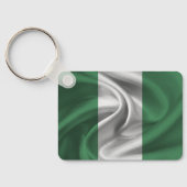 Nigeria Flag Schlüsselanhänger (Rückseite)