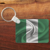 Nigeria Flag Schlüsselanhänger (Rückseite)