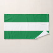 Nigeria-Flagge Badhandtuch Set (Handtuch)