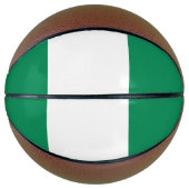 Nigeria-Flagge Basketball (Vorderseite)