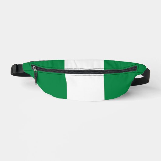 Nigeria-Flagge Bauchtasche (Vorderseite)