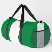 Nigeria-Flagge Duffle Bag (Rechte Ecke)