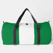 Nigeria-Flagge Duffle Bag (Rückseite)