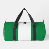 Nigeria-Flagge Duffle Bag (Rückseite)