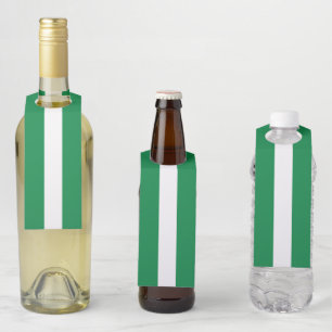 Nigeria-Flagge Flaschenanhänger