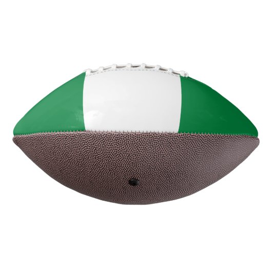Nigeria-Flagge Football (Gedreht 270)