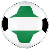 Nigeria-Flagge Fußball (Gedreht)