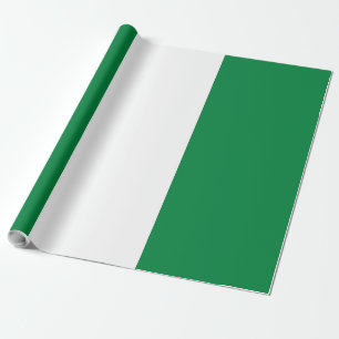 Nigeria-Flagge Geschenkpapier