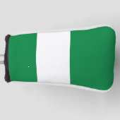 Nigeria-Flagge Golf Headcover (Vorderseite)
