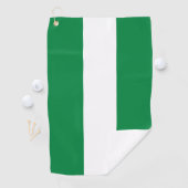 Nigeria-Flagge Golfhandtuch (Insitu)