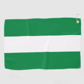 Nigeria-Flagge Golfhandtuch (Horizontal)