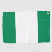 Nigeria-Flagge Golfhandtuch (Horizontal)