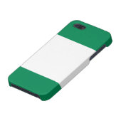 Nigeria-Flagge iPhone Hülle (Unterseite)