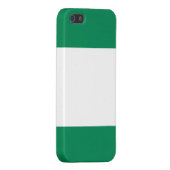 Nigeria-Flagge iPhone Hülle (Rückseite rechts)
