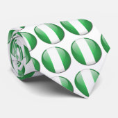 Nigeria-Flagge Krawatte (Gerollt)