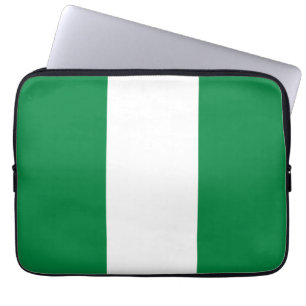 Nigeria-Flagge Laptopschutzhülle