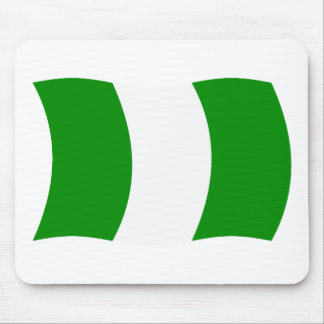 Nigeria-Flagge-Mauspad Mousepad
