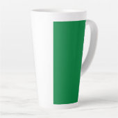 Nigeria-Flagge Milchtasse (Rechte Ecke)