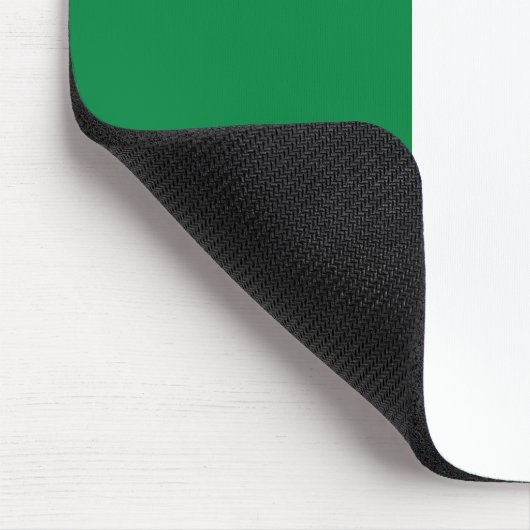 Nigeria-Flagge Mousepad (Ecke)