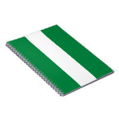 Nigeria-Flagge Notizblock (Rechte Seite)