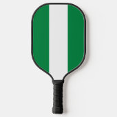 Nigeria-Flagge Pickleball Schläger (Rückseite)