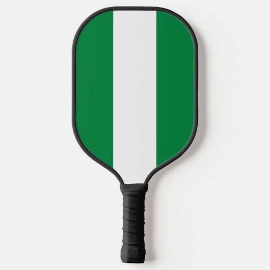 Nigeria-Flagge Pickleball Schläger (Rückseite)
