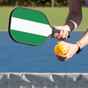Nigeria-Flagge Pickleball Schläger