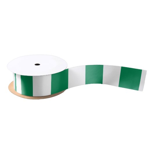 Nigeria-Flagge Satinband (Spule)