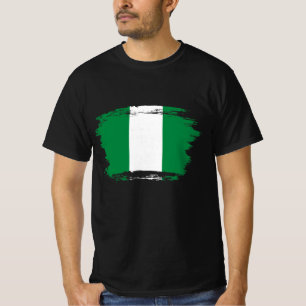 Nigeria-Flagge T-Shirt