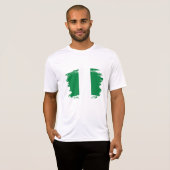 Nigeria-Flagge T-Shirt (Vorne ganz)