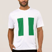 Nigeria-Flagge T-Shirt (Vorderseite)