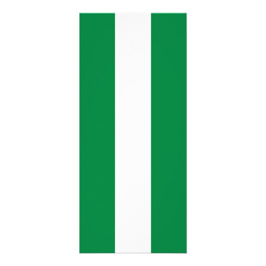Nigeria-Flagge Werbekarte (Vorne)