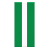 Nigeria-Flagge Werbekarte (Hinten)