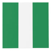 Nigeria-Flagge Würfel (Vorderseite)