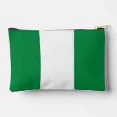 Nigeria-Flagge Zubehörtasche (Rückseite)